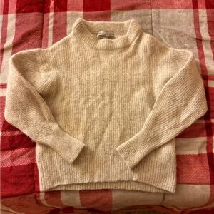 Everlane Cream Women's The cocoon crew in alpaca Sweater